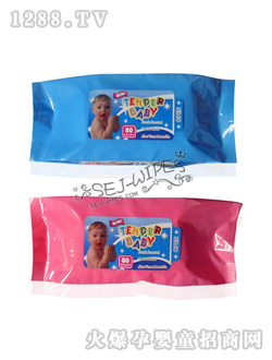 舒爾潔yinge濕巾藍(lán)色小包裝