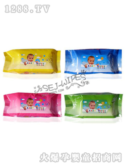 舒爾潔yinge濕巾黃色包裝