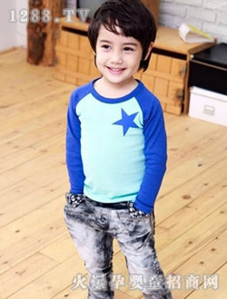 豬豬俠圓領長袖上衣