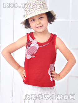 小豬班納圓領針織背心