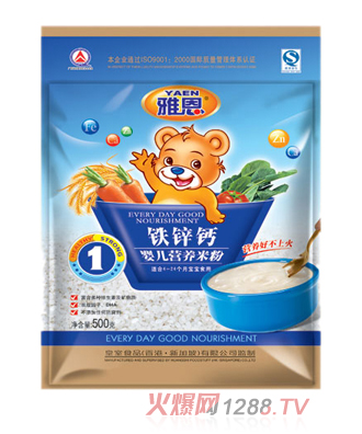 雅恩鐵鋅鈣yinge米粉400g
