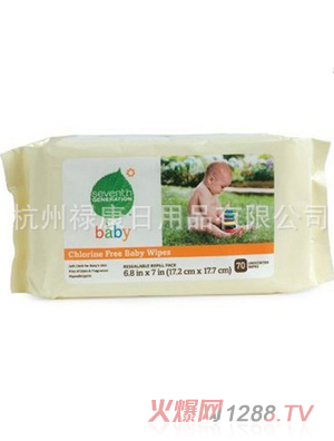 70片裝無酒精清潔護(hù)理yinge濕巾