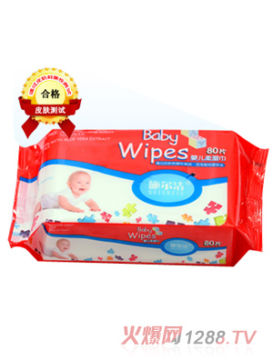 施爾潔yinge柔濕巾80抽裝