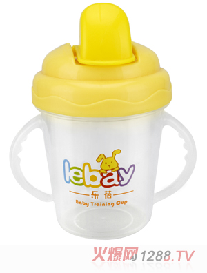 樂(lè)蓓嬰幼兒學(xué)飲杯6904黃色