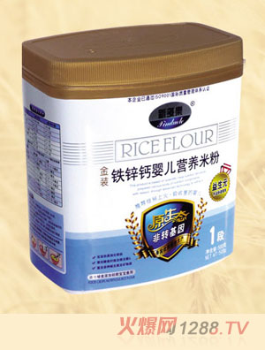 新多樂鈣鐵鋅yinge營養(yǎng)米粉1段