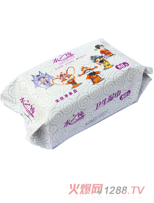 水之純yinge衛(wèi)生濕巾80片裝