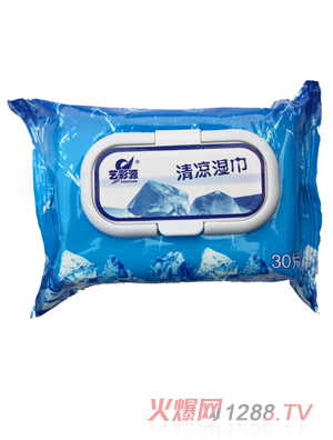 藝彩源清涼濕巾