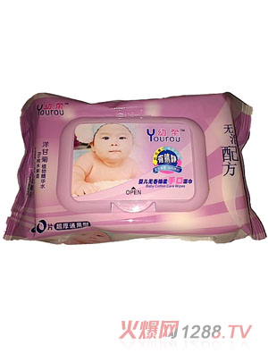 幼柔無(wú)淚配方y(tǒng)ingye濕巾80抽