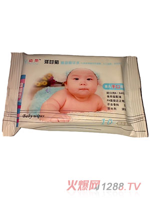 幼柔洋甘菊yingye手口濕巾10抽