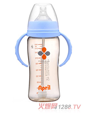 ������PPSU���ڻ�����ƿ300ml�{(l��n)ɫ