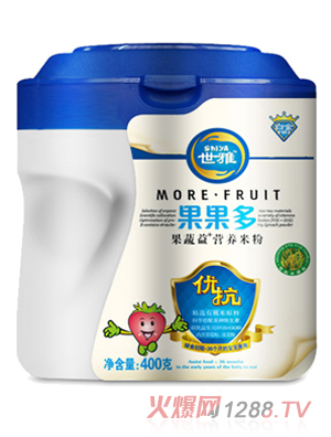 世雅果果多果蔬益+營養(yǎng)米粉