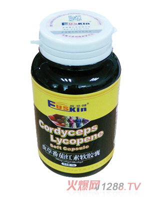 盈美健蟲草番茄紅素軟膠囊