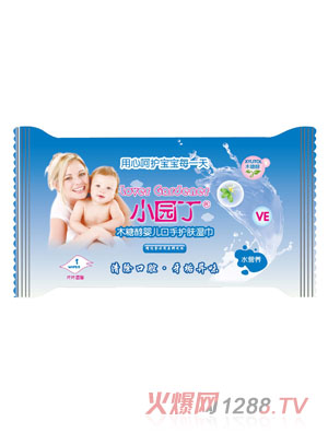 小園丁木糖醇yinge口手護(hù)膚濕巾1片裝