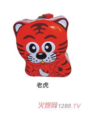 50克水果味軟糖（老虎儲(chǔ)錢罐）