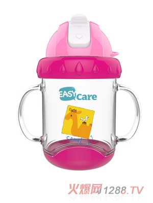 伊斯卡爾220ml安全健康學(xué)飲杯（紅）