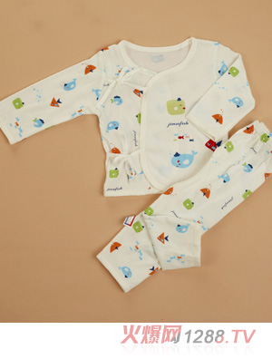 金色小魚蘆薈纖維單面小魚開檔合同套