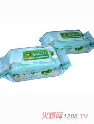池上小娃yinge濕巾80片2包