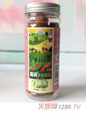 趣潤天然果園罐裝山楂球210g