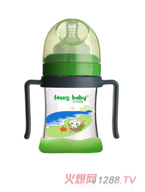 好氏嬰童海螺印花灰色雙柄奶瓶（?。?><div
                                                class=