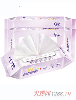 weya我們呀y(tǒng)inge手口專用濕巾紙80抽