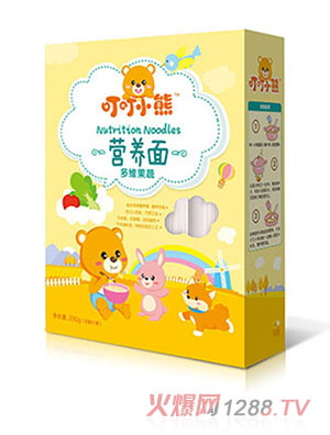 叮叮小熊營(yíng)養(yǎng)面-多維果蔬