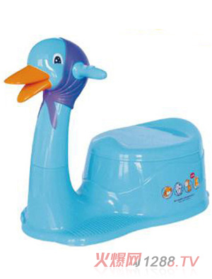 陽光兔鴨子座便器藍(lán)色