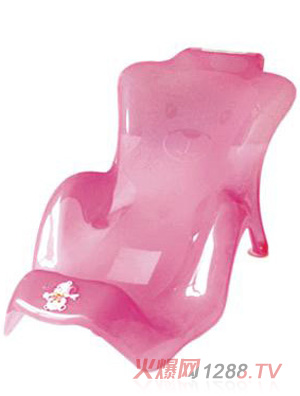 陽(yáng)光兔沐浴支架粉色