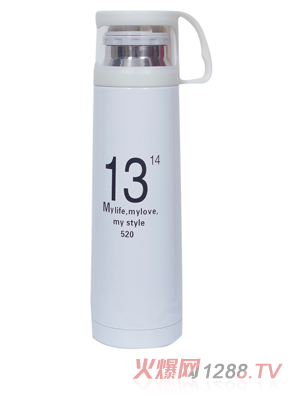 好樂(lè)嬰保溫水杯白色