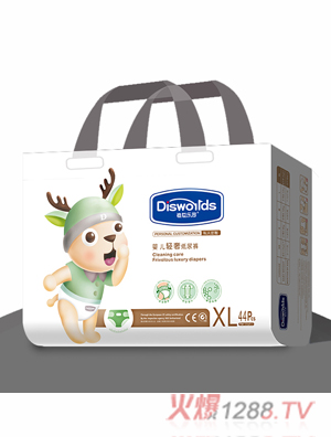 迪世樂(lè)園yinge輕奢紙尿褲XL 44片