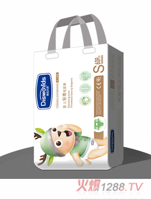 迪世樂(lè)園yinge輕奢紙尿褲S 60片