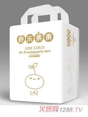 奇樂(lè)果果大環(huán)腰yinge紙尿褲L碼42片