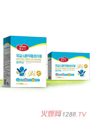 祺米兒AD雙益元酵母膳食纖維營(yíng)養(yǎng)包