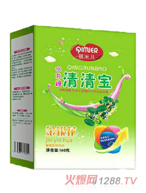 祺米兒水蘇糖清清寶-金銀花配方