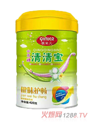祺米兒水蘇糖清清寶-健味護暢配方（罐裝）