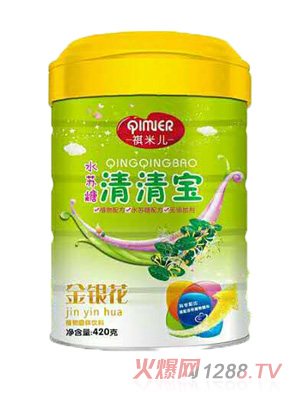 祺米兒水蘇糖清清寶-金銀花配方（罐裝）