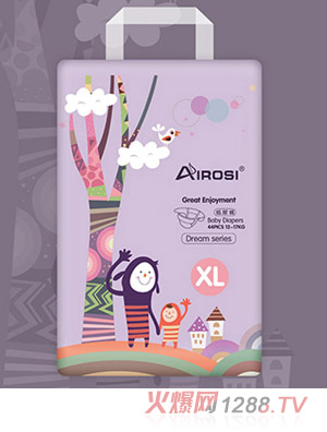 愛(ài)柔適夢(mèng)幻系列紙尿褲XL