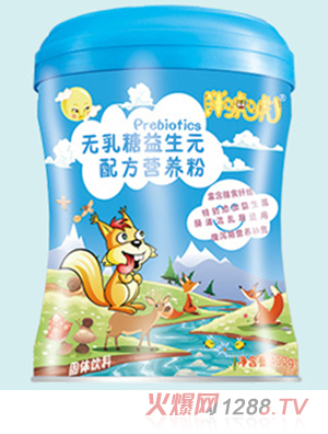 胖唬唬無乳糖益生元配方營養(yǎng)粉
