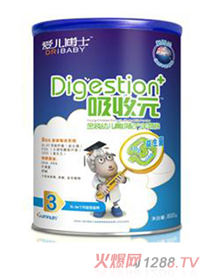 雅姆愛兒博士吸收元金裝youe配方羊奶粉3段