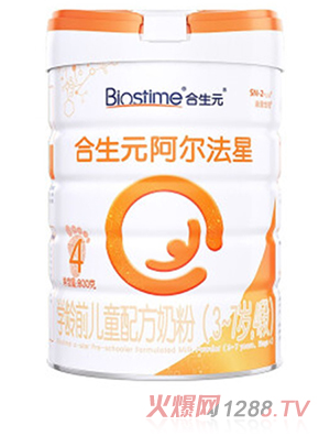 合生元阿爾法星學(xué)齡前兒童配方奶粉（3-7歲，4段）
