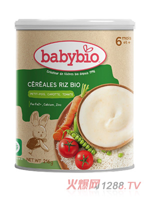 伴寶樂有機(jī)yingye混合蔬菜大米米粉