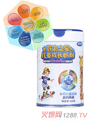 蔚來(lái)之星兒童成長(zhǎng)奶粉