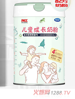 蔚來(lái)之星兒童成長(zhǎng)奶粉