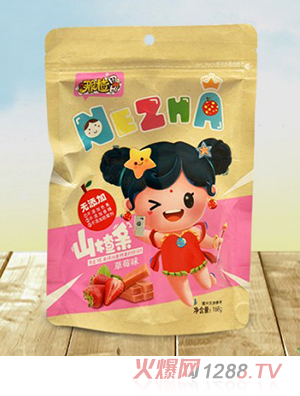 那楂草莓山楂條168g