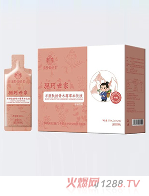 扁鵲·驅(qū)醫(yī)堂驅(qū)珂世家羊肺肽接骨木莓草本飲液