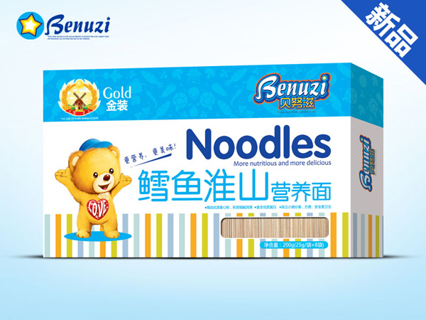 貝努滋鱈魚(yú)淮山面條盒裝