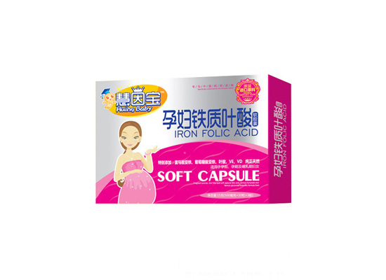 慧因?qū)氃袐D鐵質(zhì)葉酸(新品)