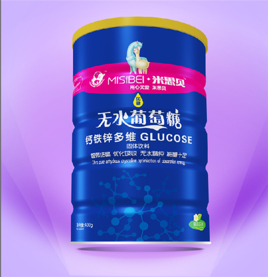 米思貝無(wú)水葡萄糖鈣鐵鋅多維
