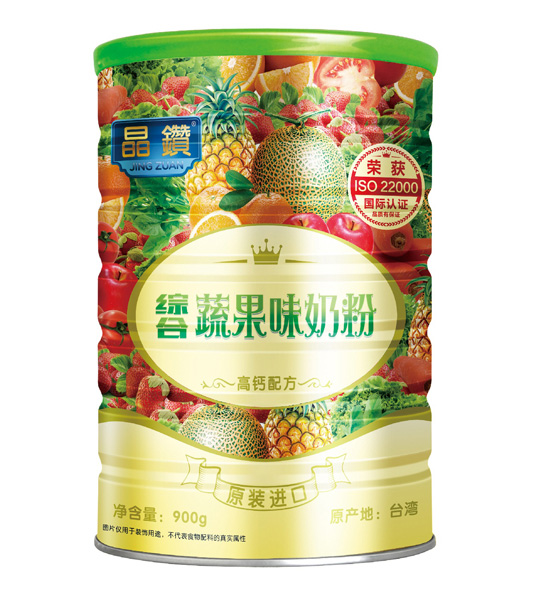 晶鉆綜合蔬果味奶粉