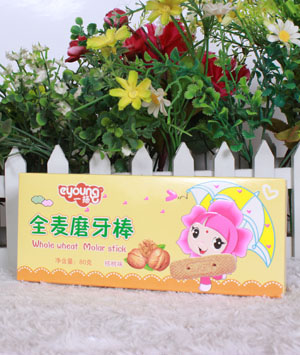 一揚核桃味全麥磨牙棒80克