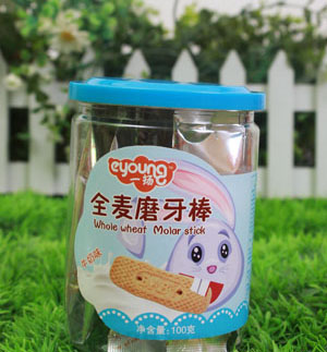一揚牛奶味全麥磨牙棒
